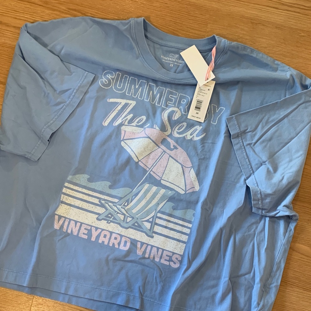 Vineyard Vines Light Blue womens Tee